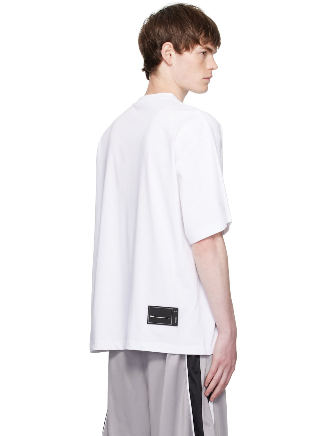 White 'WELLDONE' Front Logo T-shirt - 3