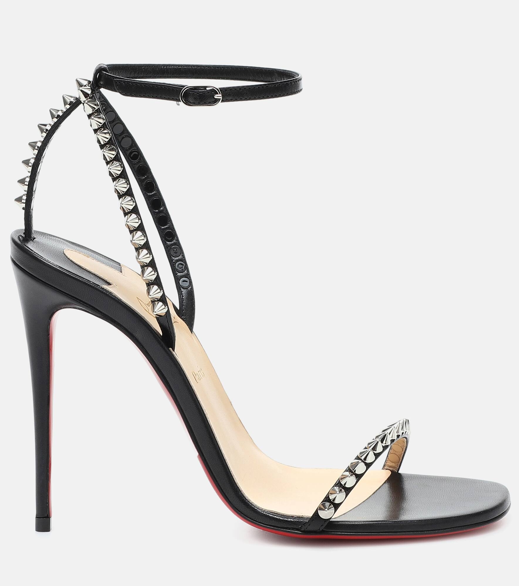 So Me embellished leather sandals - 4