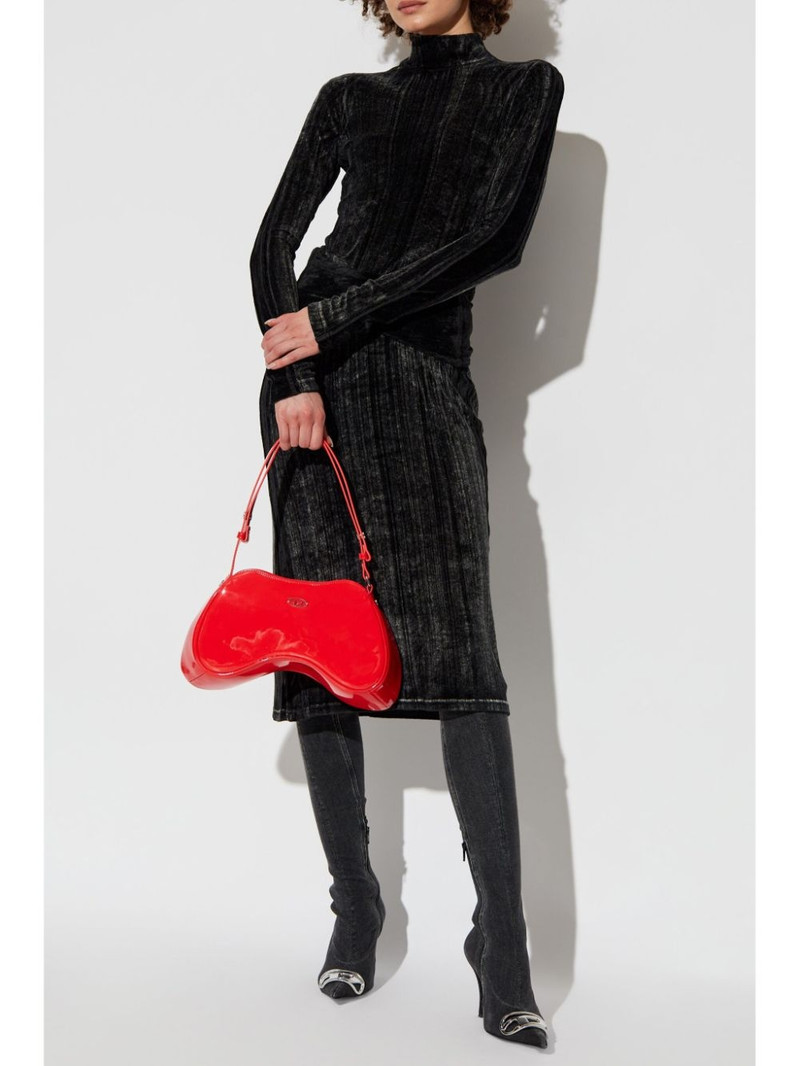 Diesel faded-effect pencil skirt outlook