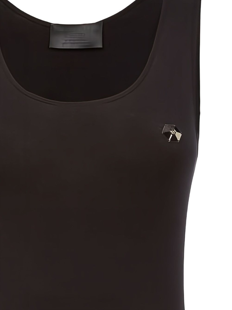 PHILIPP PLEIN ribbed tank top outlook