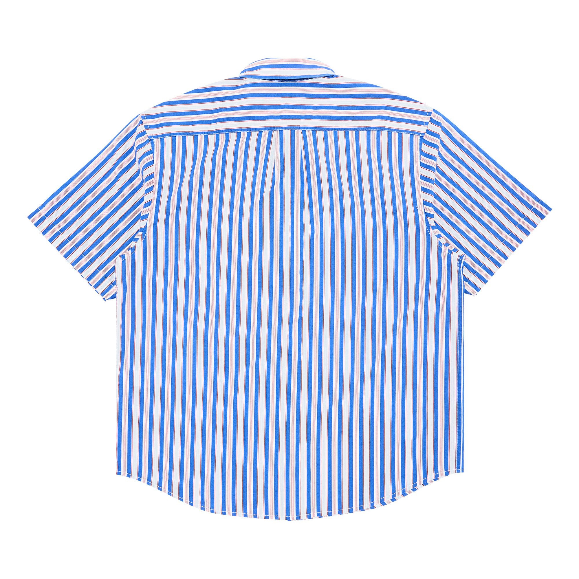 Supreme Loose Fit Multi Stripe Short-Sleeve Shirt 'Blue' - 2