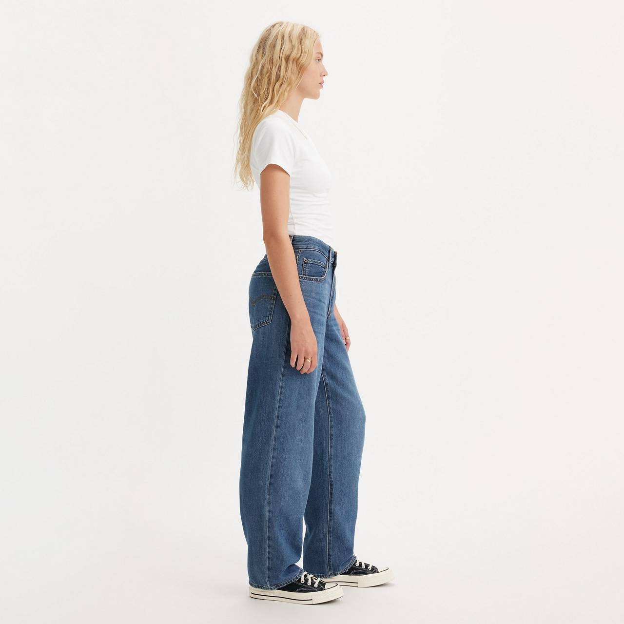 BAGGY DAD PERFORMANCE COOL WOMEN'S JEANS - 6