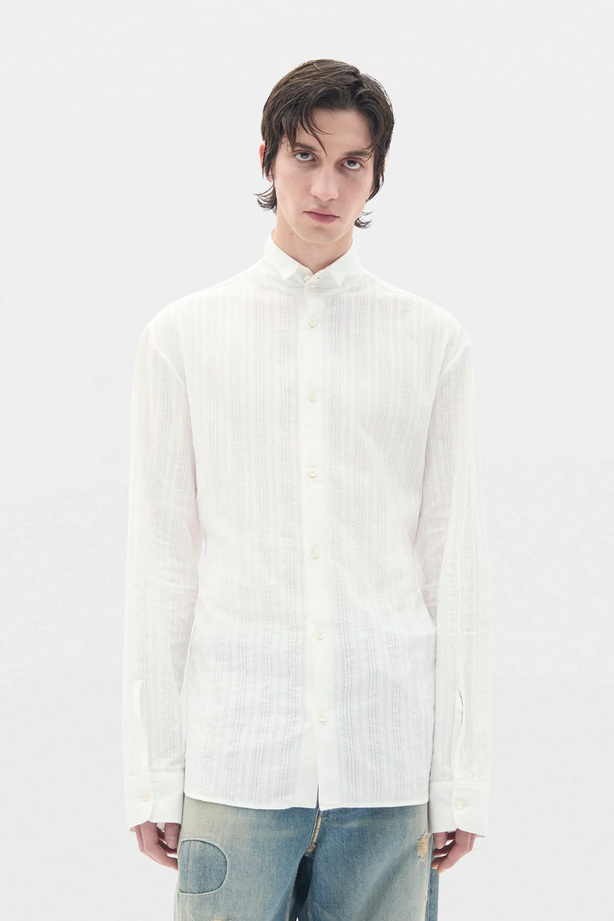 Rico Comfort Stand Collar Shirt - 1
