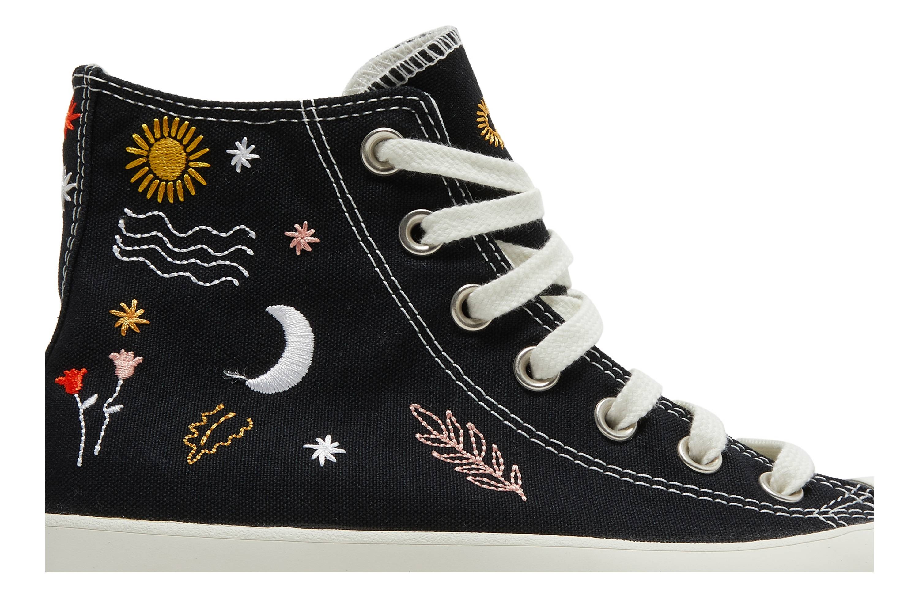 Wmns Chuck Taylor All Star Lugged High 'It's Okay To Wander - Black' - 2