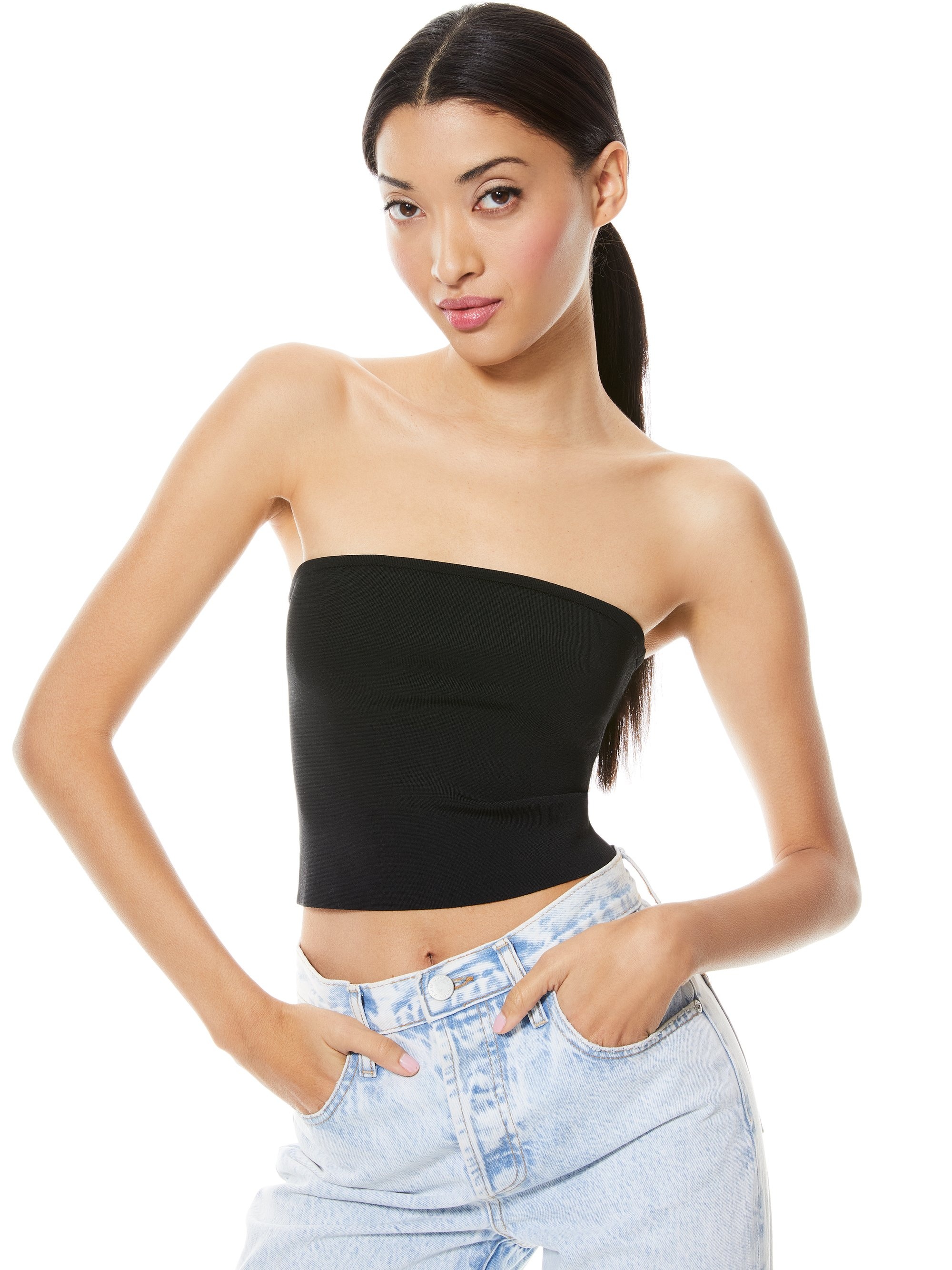ALISON TUBE TOP SWEATER - 2