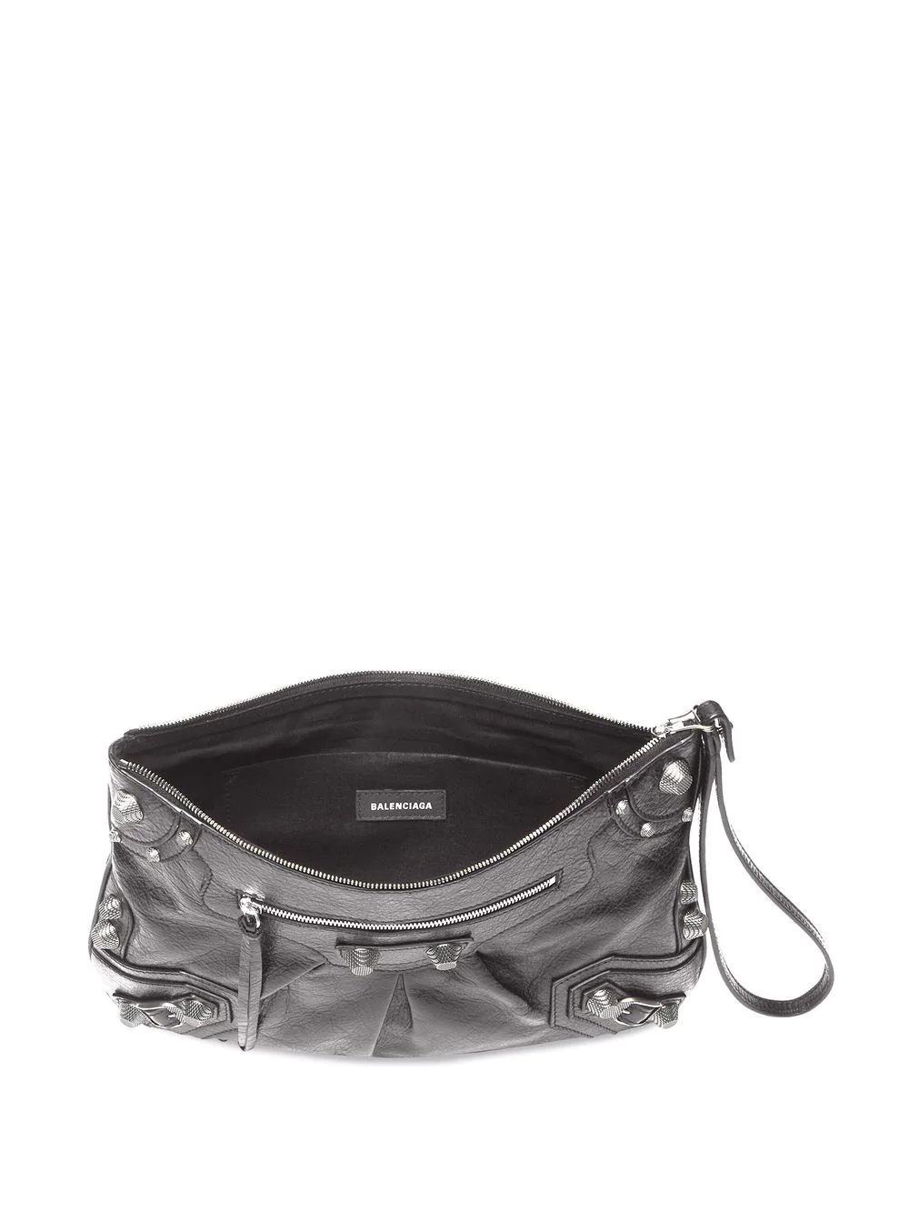 Le Cagole leather clutch bag - 5