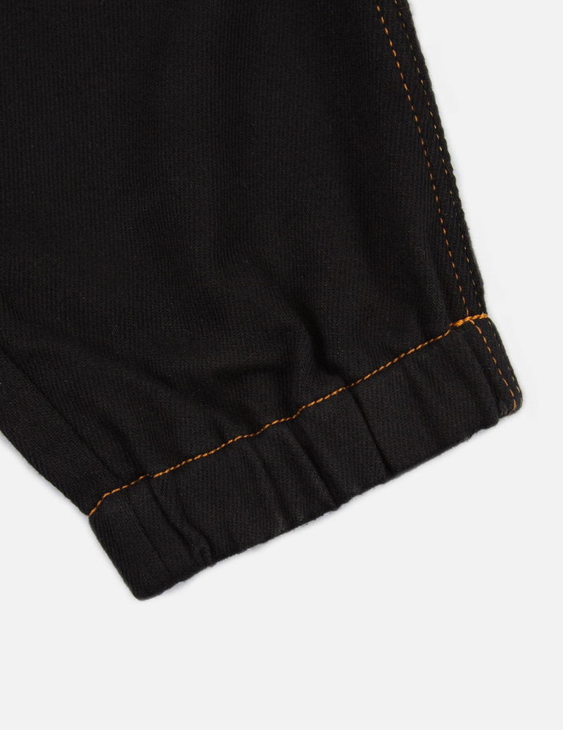 Hannya and The Great Wave Embroidery Denim Jogger Pants 12