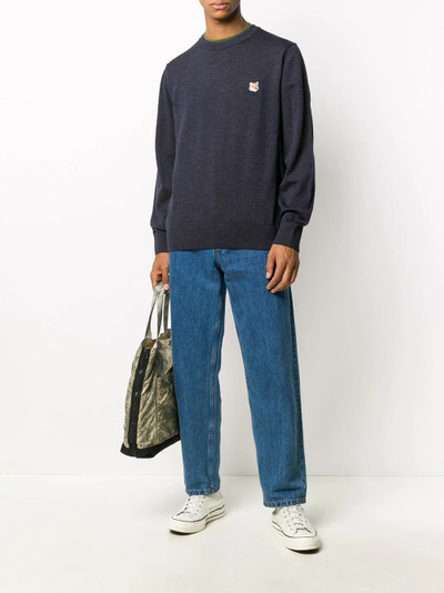 Maison Kitsuné crewneck jumper outlook