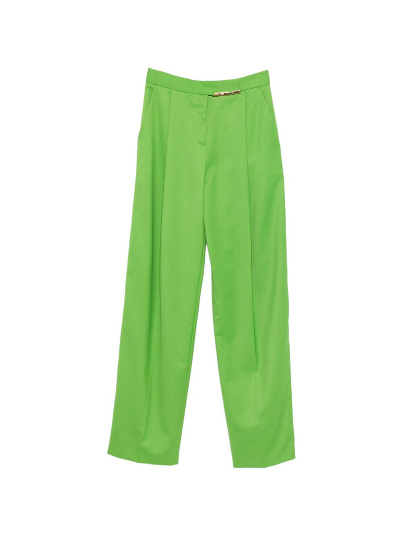 pleated-front tailored trousers 1