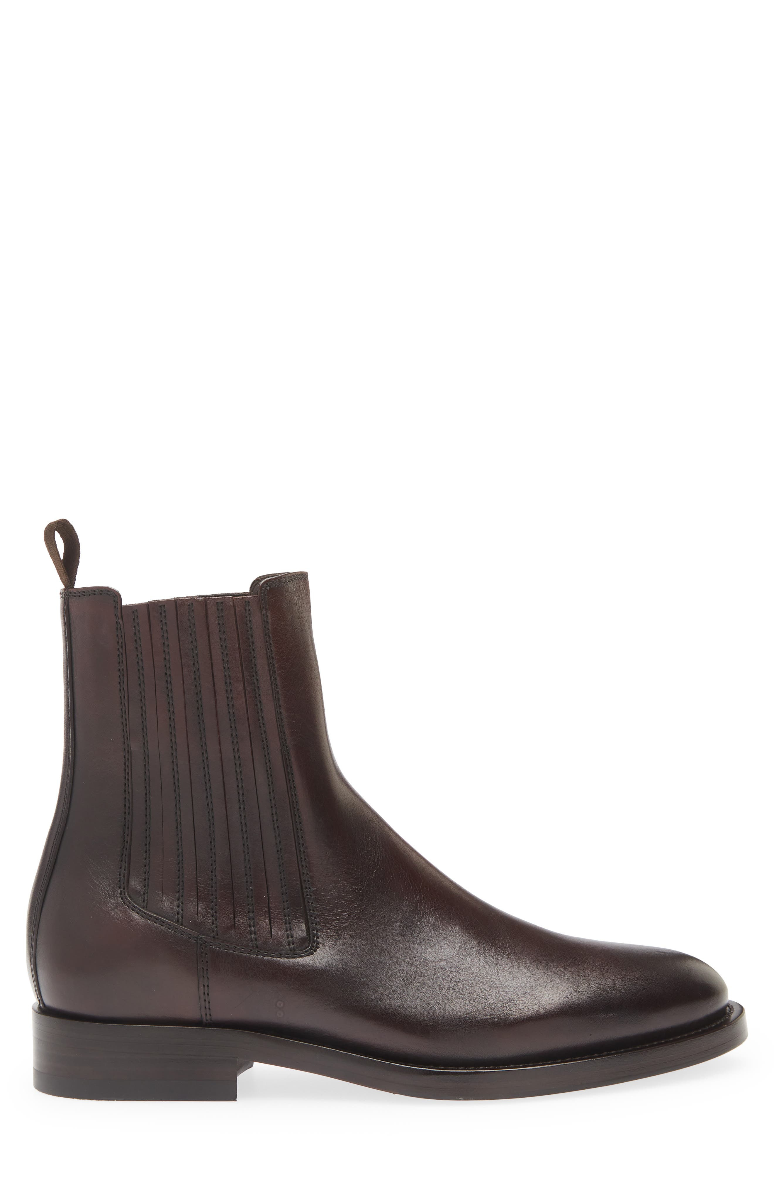 Brunello Cucinelli Chelsea Boot in C4235 Chili Brown at Nordstrom - 3