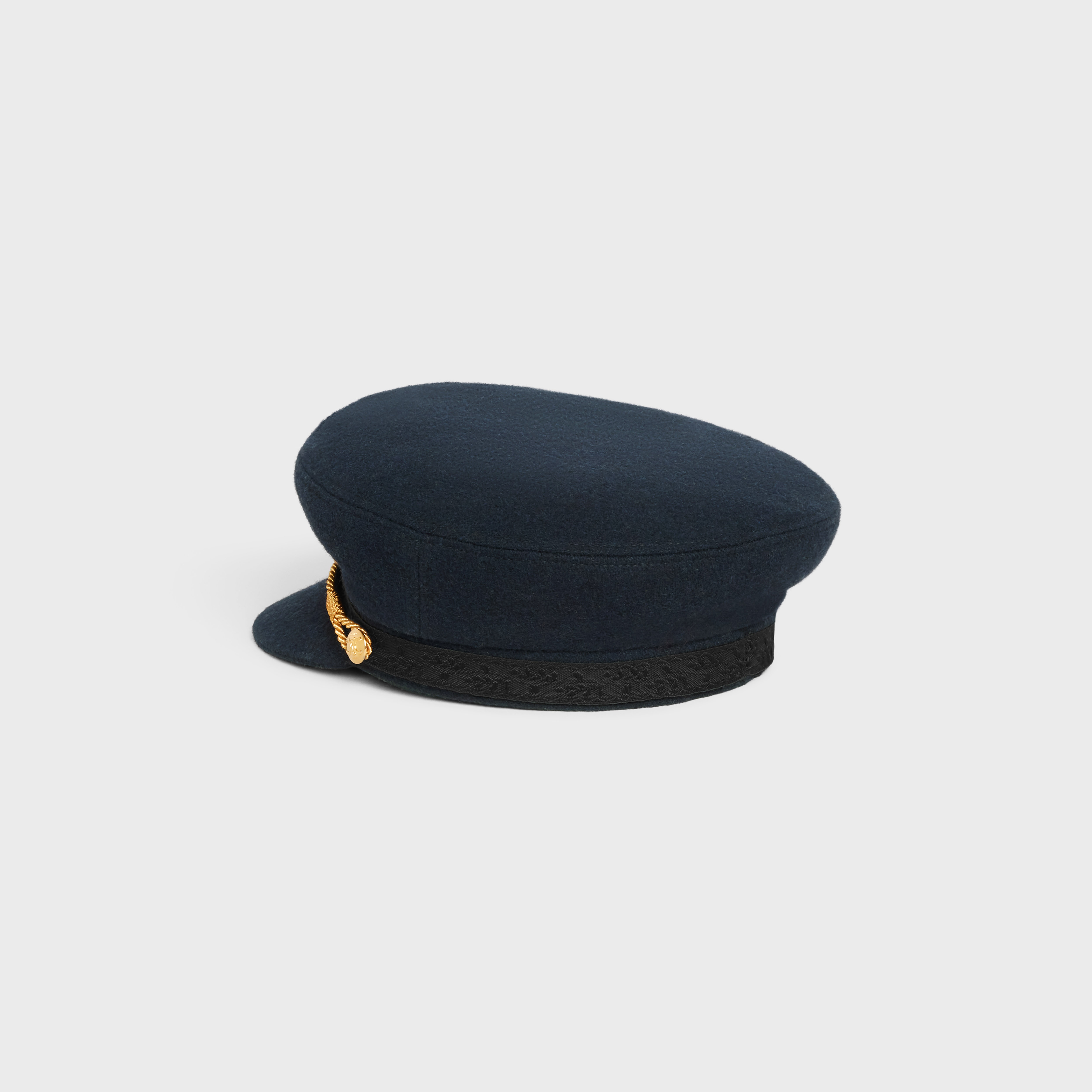 triomphe sailor cap in wool cloth - 4