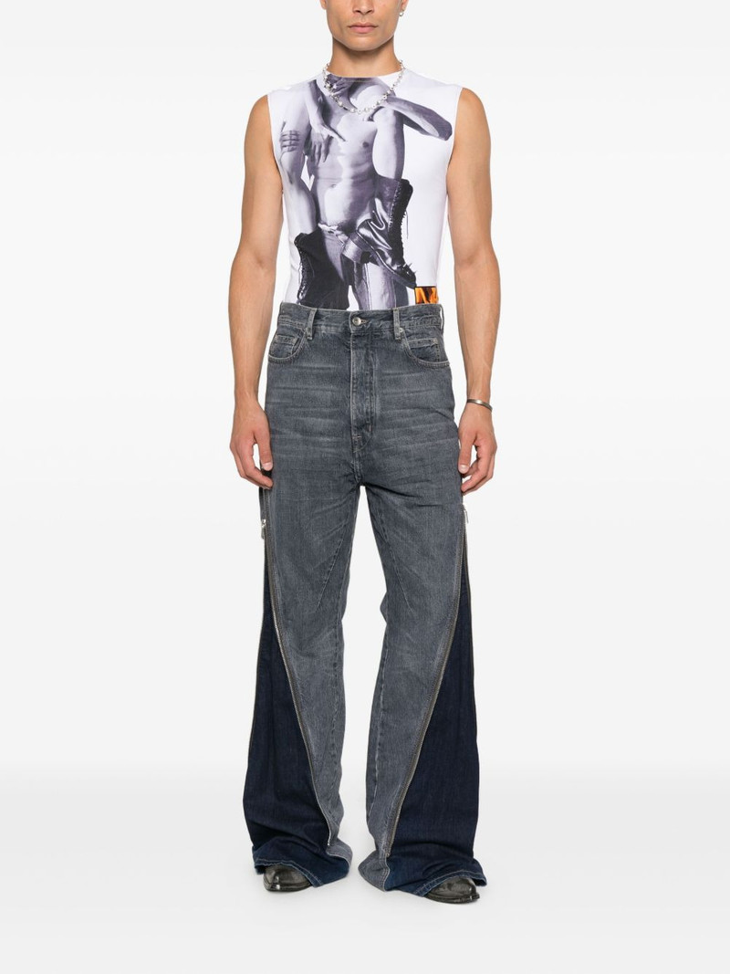 CHARLES JEFFREY LOVERBOY graphic-print tank top outlook