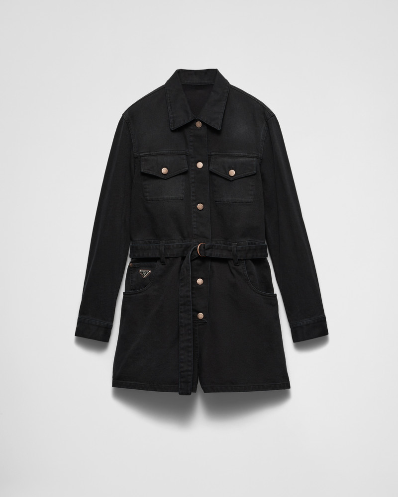 Short denim jumpsuit 1