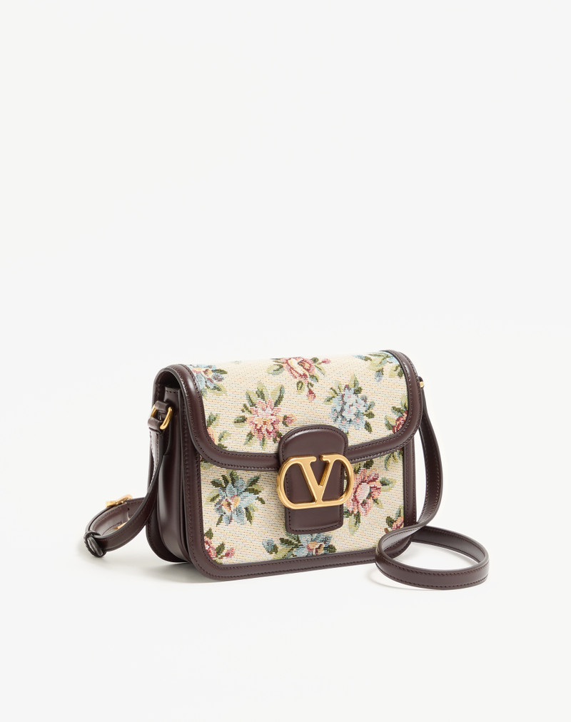 Valentino VALENTINO GARAVANI 9TO5 SMALL SHOULDER BAG IN PAPIER FLORAL JACQUARD FABRIC outlook