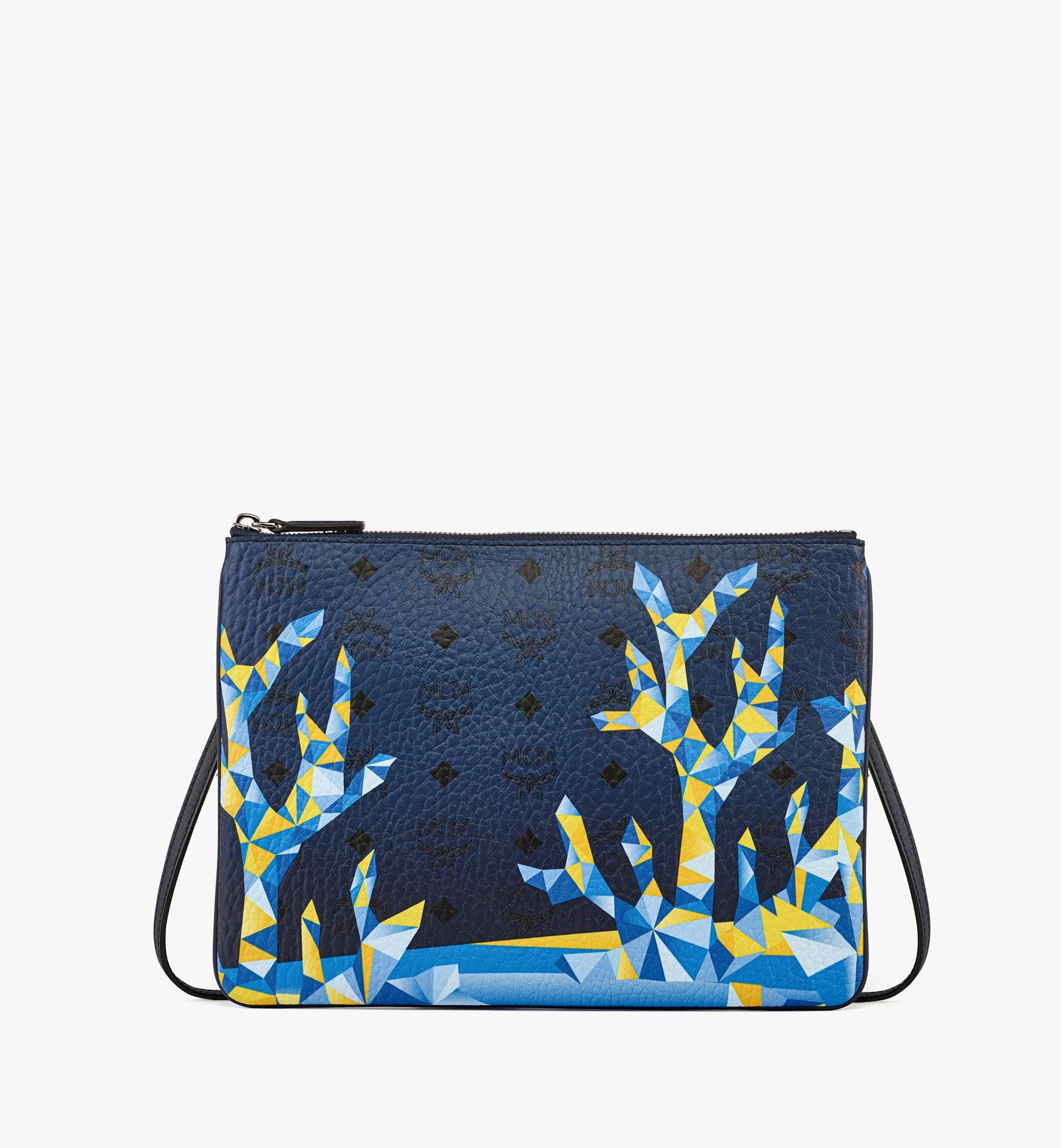 Aren Crossbody Pouch in Cubic Coral Visetos - 1