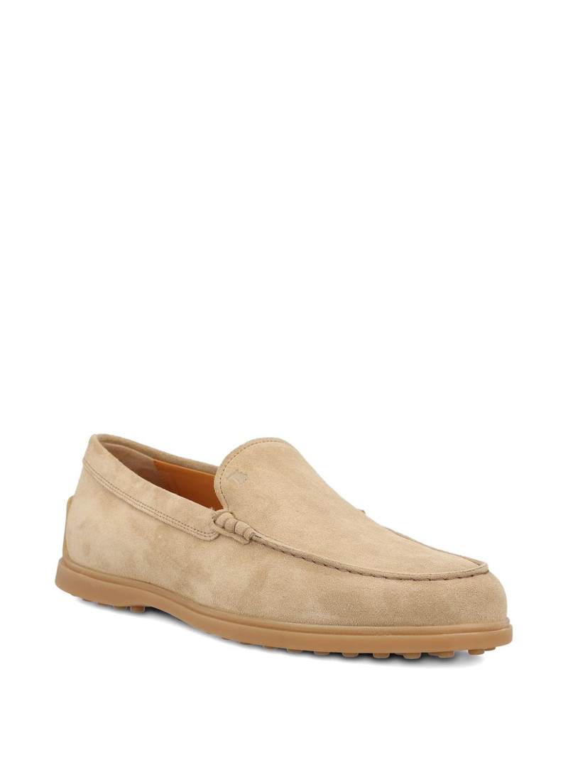 Tod's suede flat shoes outlook