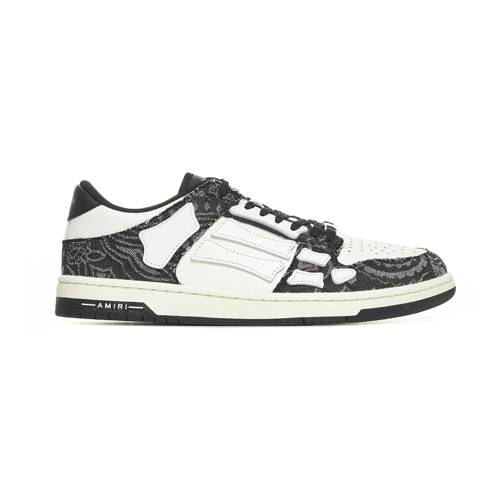 BLACK SNEAKERS DENIM LOW TOP - 1