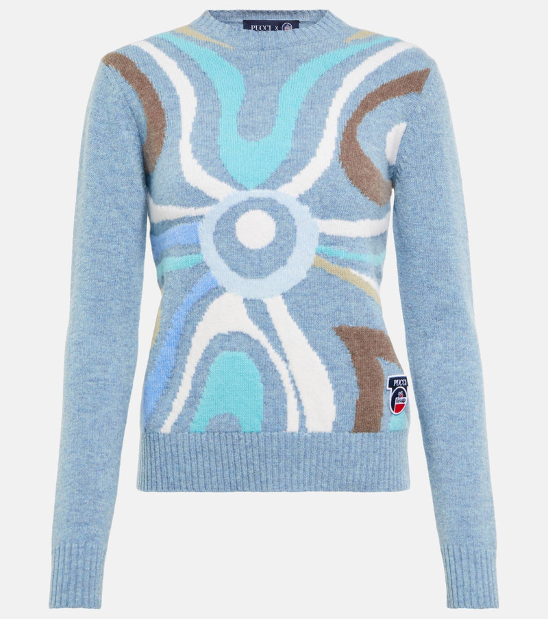 x Fusalp intarsia wool sweater - 1