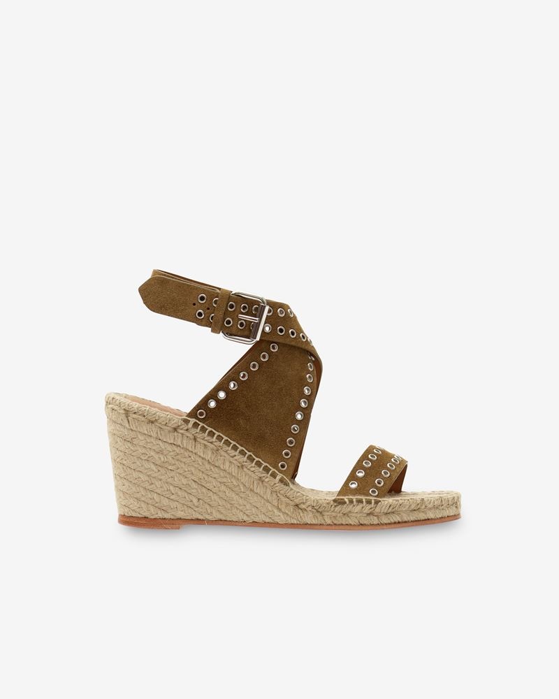 IRIANE LEATHER ESPADRILLES - 1