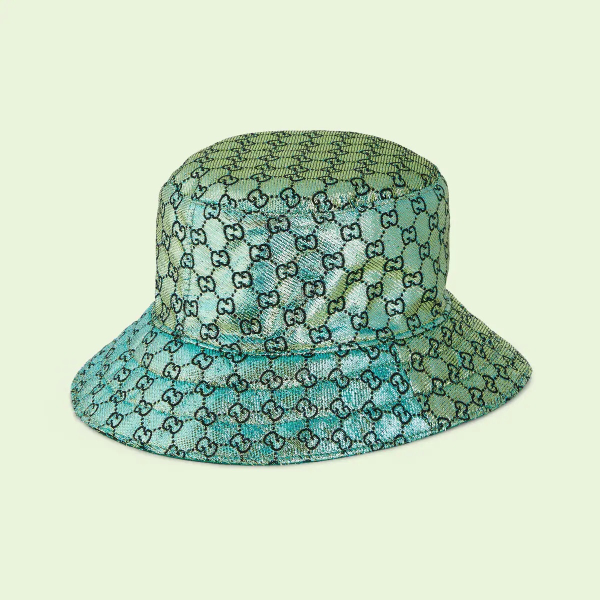 GG lamé jacquard reversible bucket hat - 7