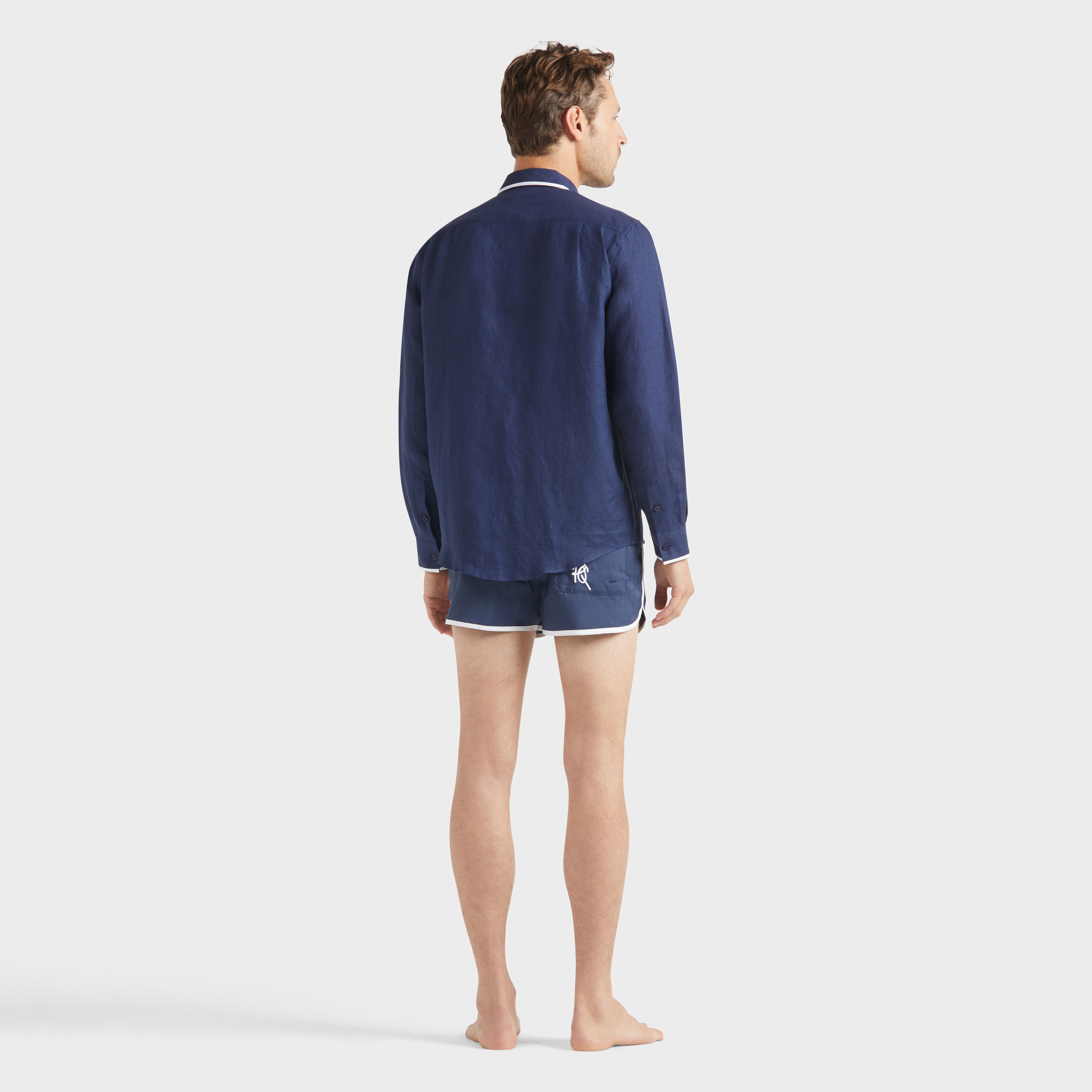 Men Linen Shirt VBQ Line - 4
