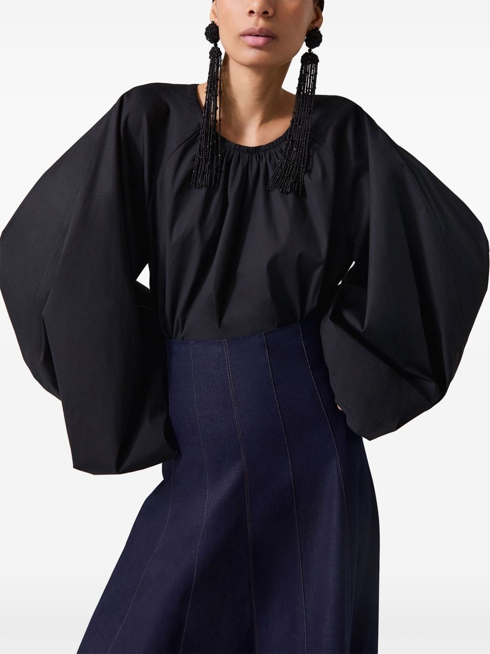 raglan-sleeve blouse - 4