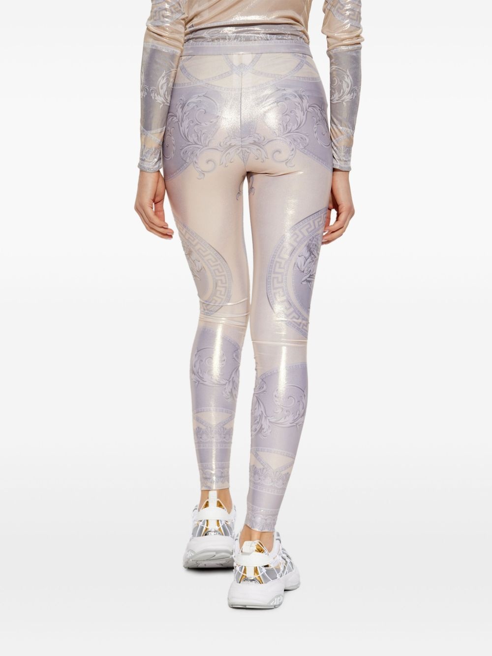 La Coupe des Dieux-print leggings - 4