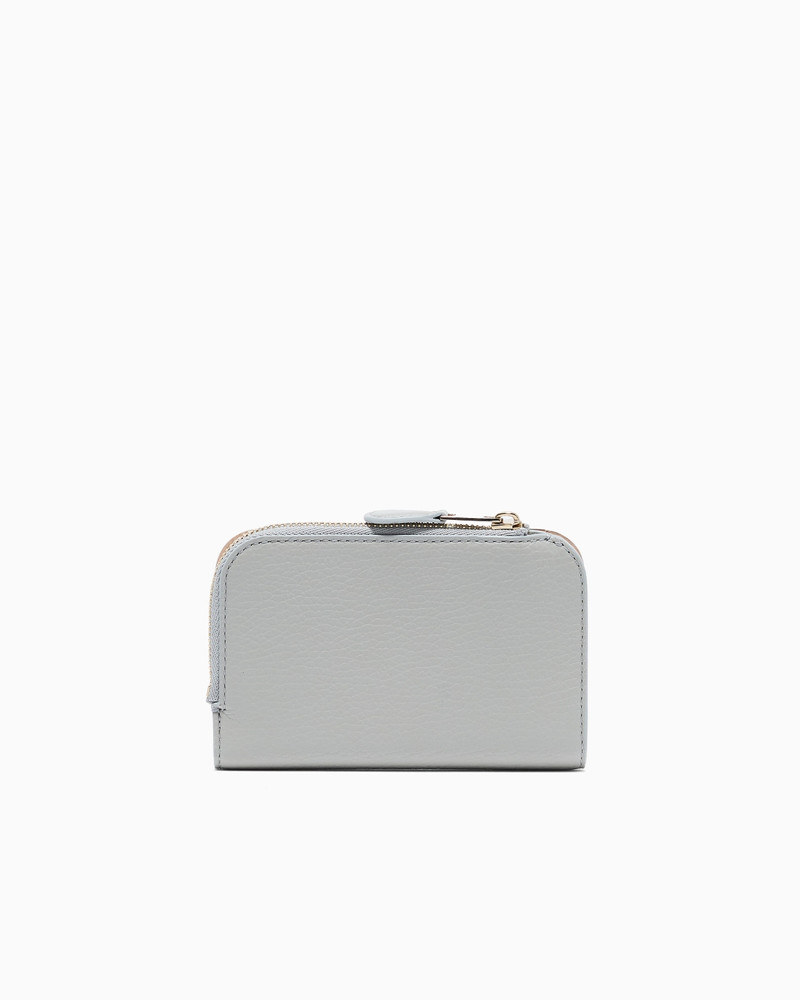 GIORGIO ARMANI PEBBLED LEATHER BIFOLD WALLET outlook