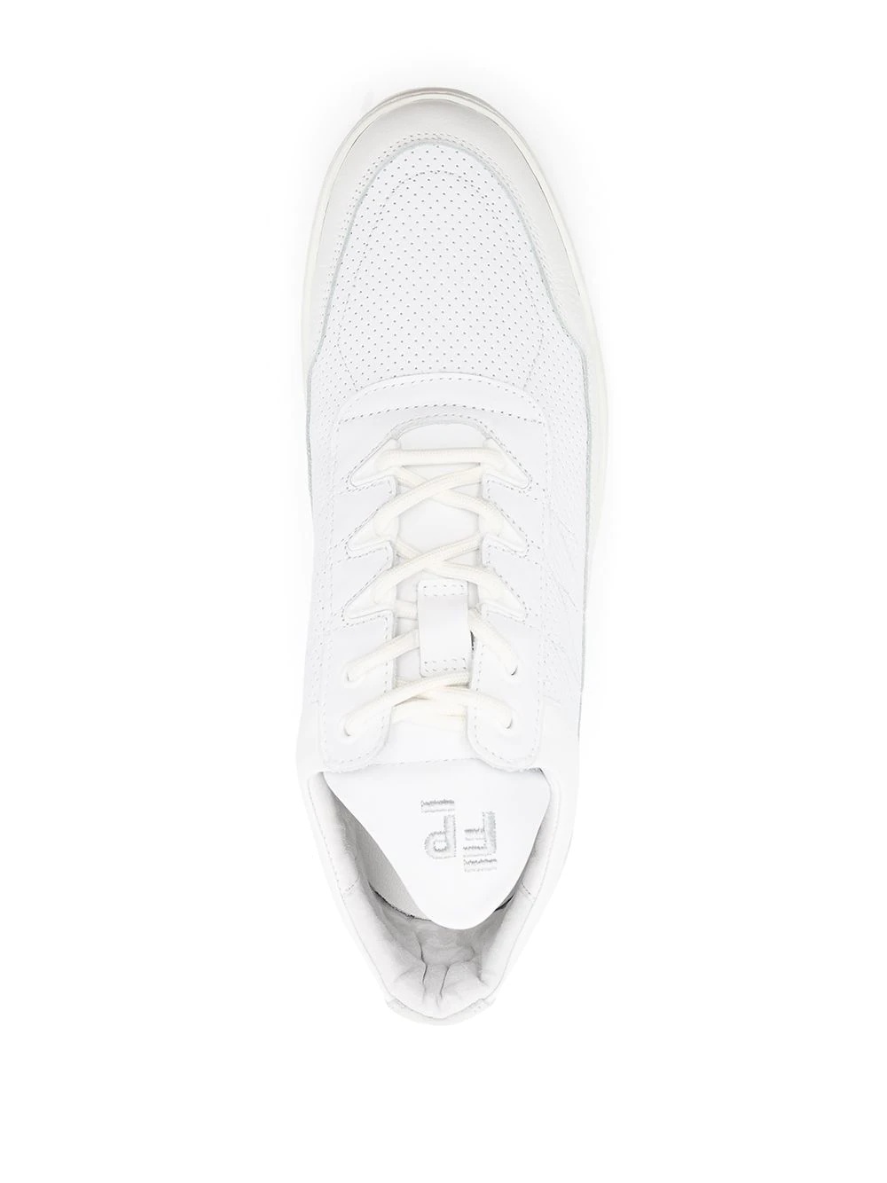 high-top lace-up trainers - 4