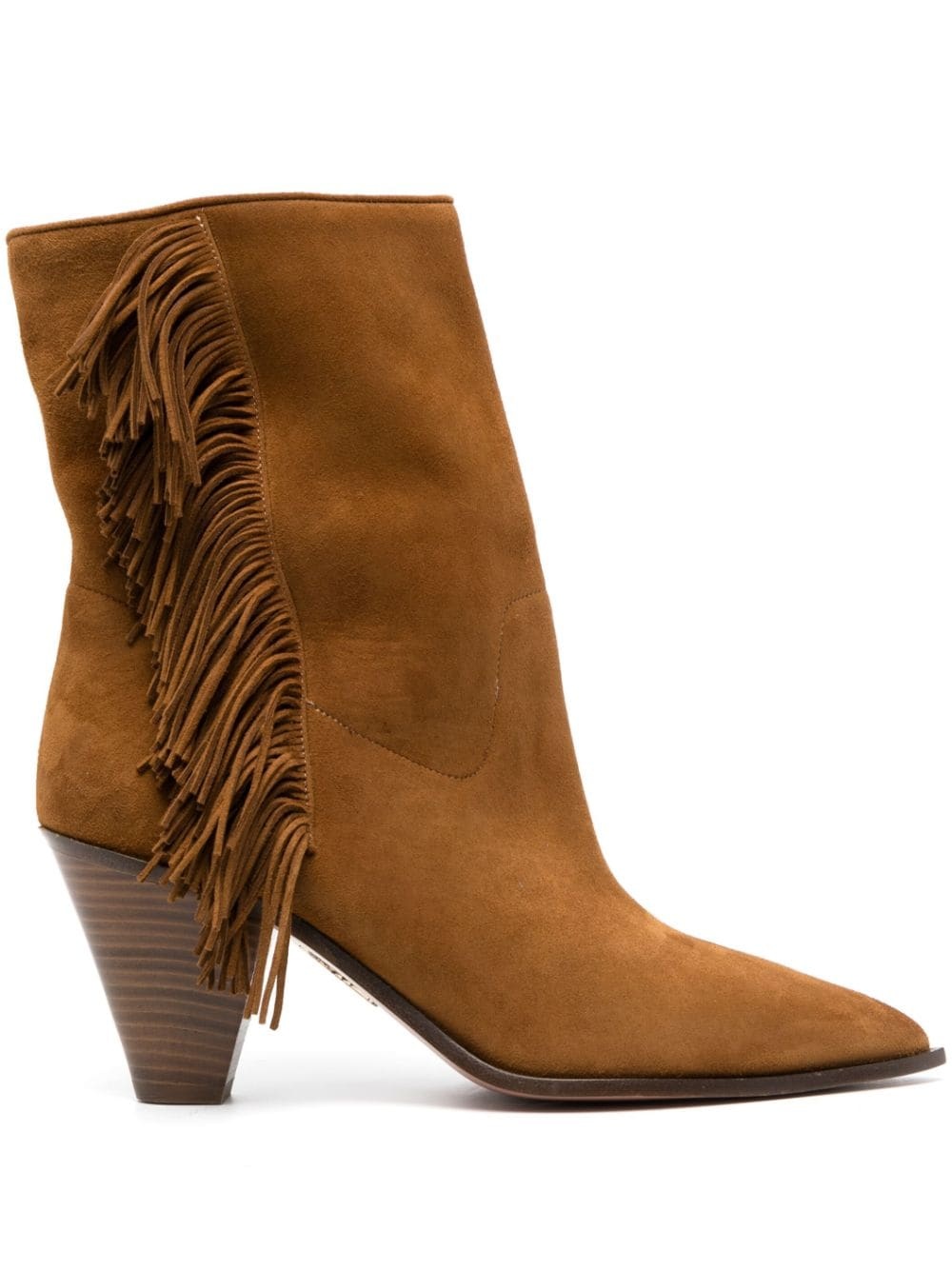 Marfa 70mm suede boots - 1
