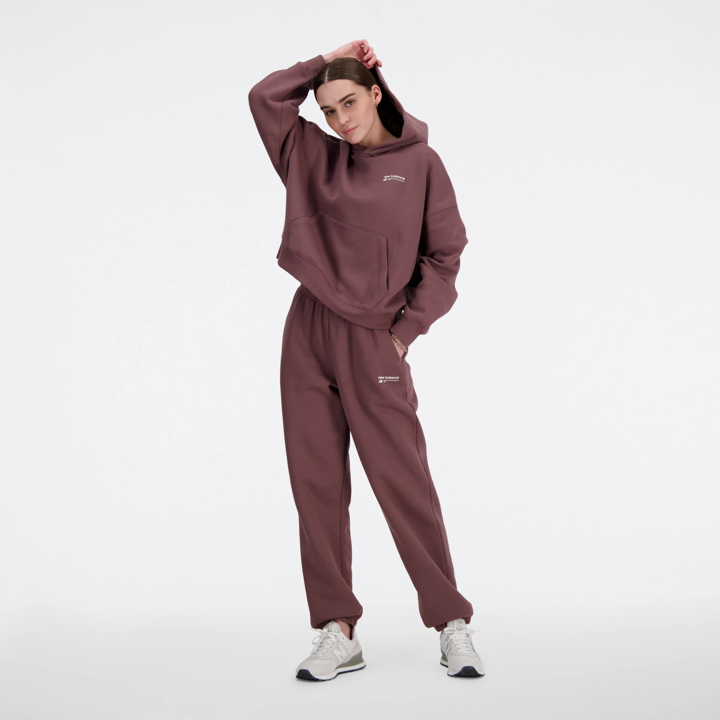 Linear Heritage Brushed Back Fleece Sweatpant - 7
