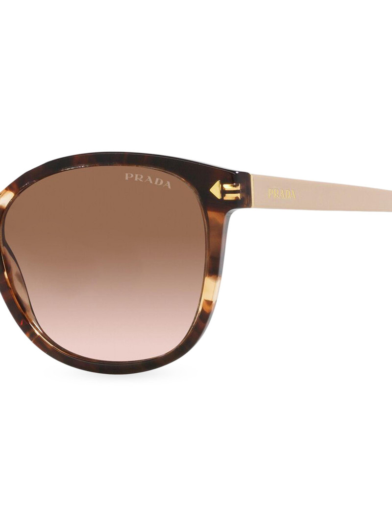 Women's 53MM Round Sunglasses - Brown Tortoise 3
