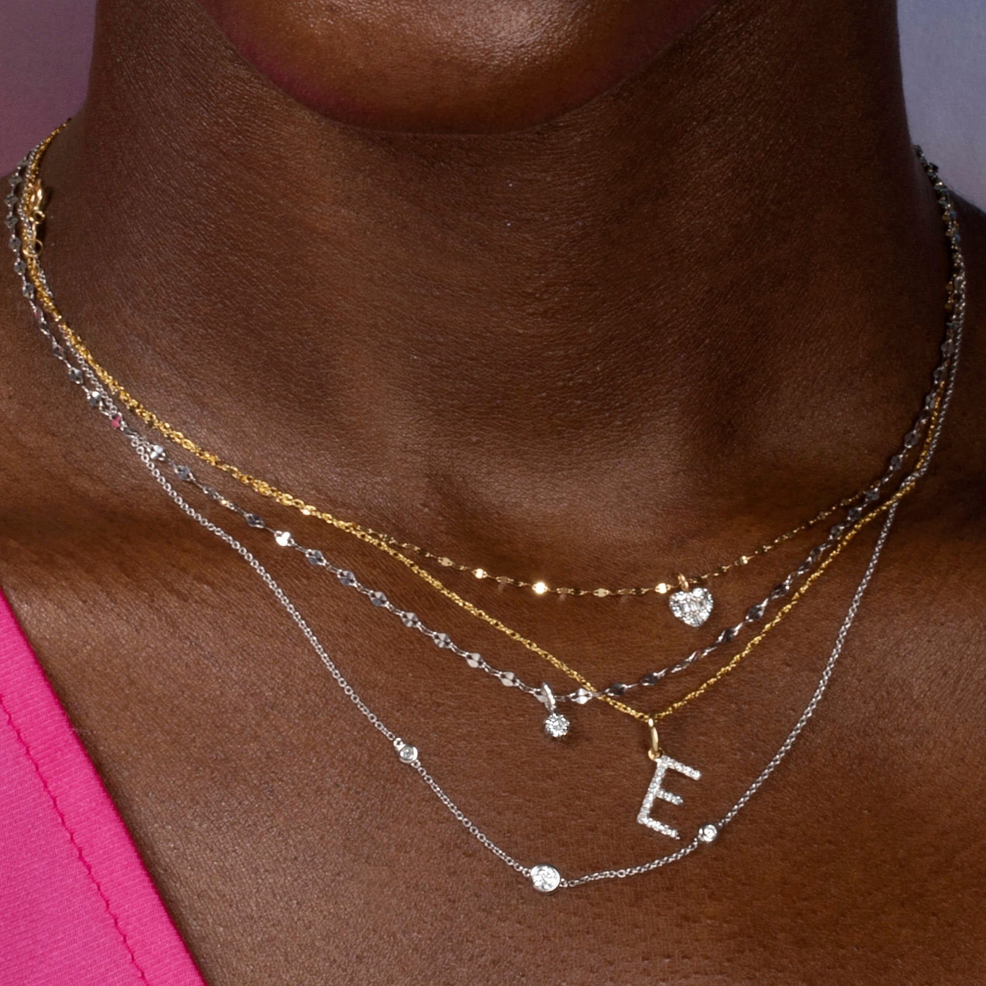Fairy Lights Trio Necklace - 10