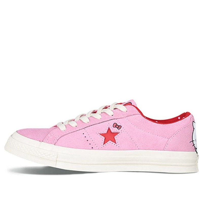 Converse Hello Kitty x One Star Suede Low Top 'Prism Pink' 162939C - 1