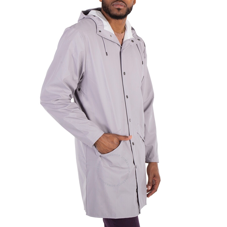Rains Lightweight Waterproof Long Jacket - 2