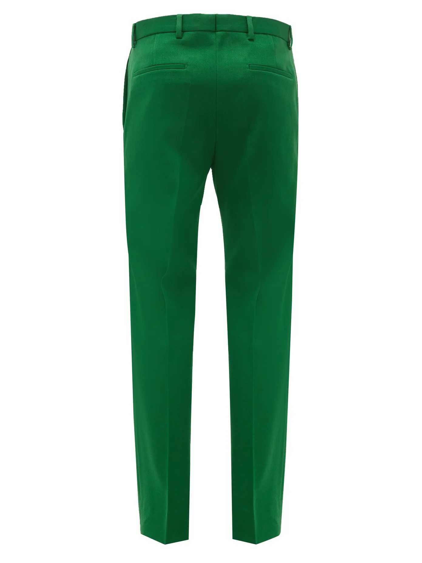 Slit-ankles tailored trousers - 5