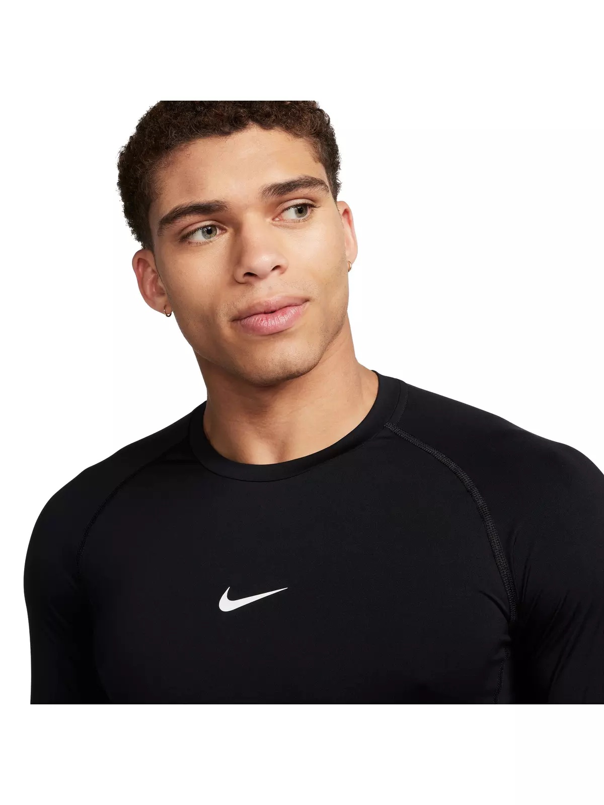 Pro Dri-FIT Slim Long-Sleeve Fitness Top-Black - 3