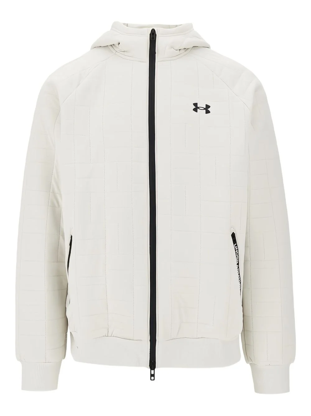 hooded quilted full-zip jacket - 1