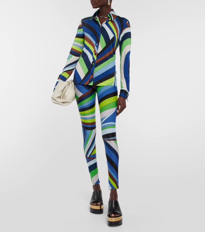 PUCCI Printed high-rise leggings outlook