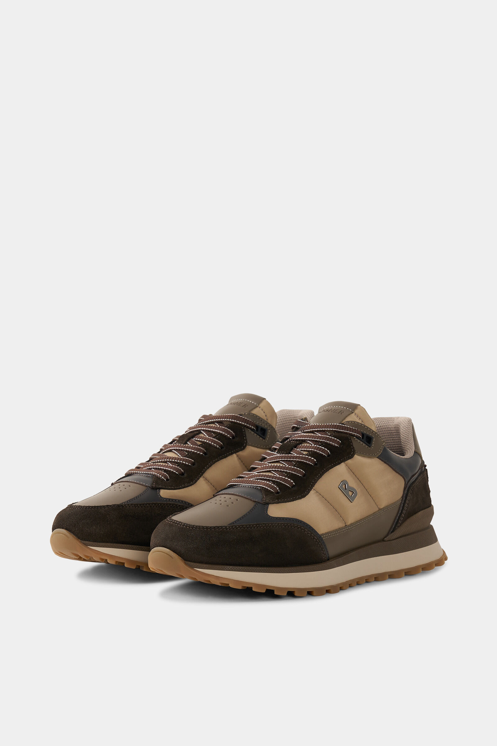 Sneaker Newport in Brown/beige - 3