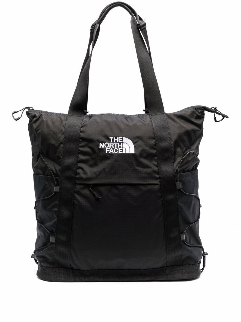Borealis logo-embroidered tote bag 1