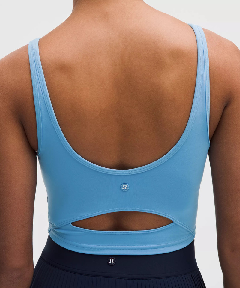 Scoop-Neck Cutout Tennis Tank Top *Medium Support, B/C Cup 5