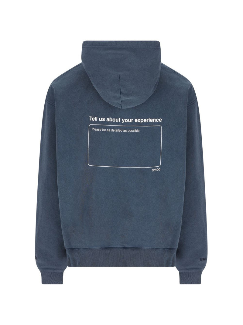 BALENCIAGA star-graphic hoodie outlook