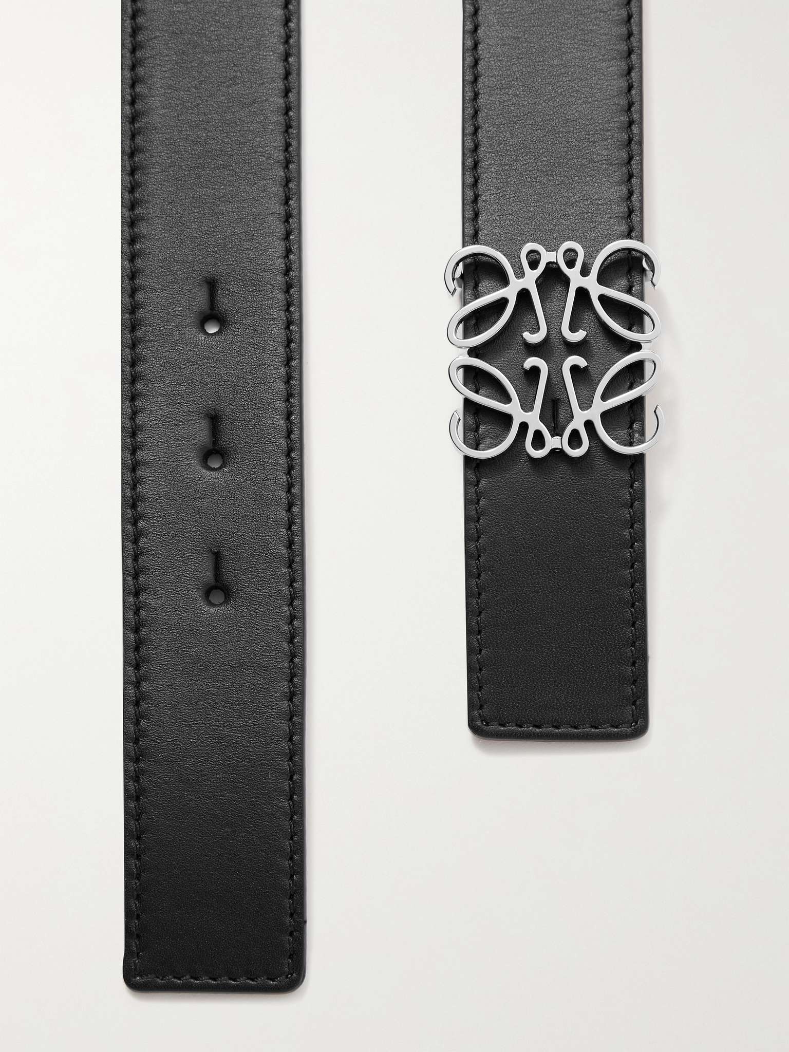 3cm Reversible Leather Belt - 3