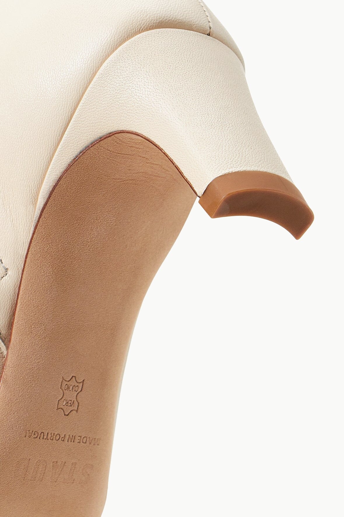 STAUD WALLY ANKLE BOOT CREAM - 5
