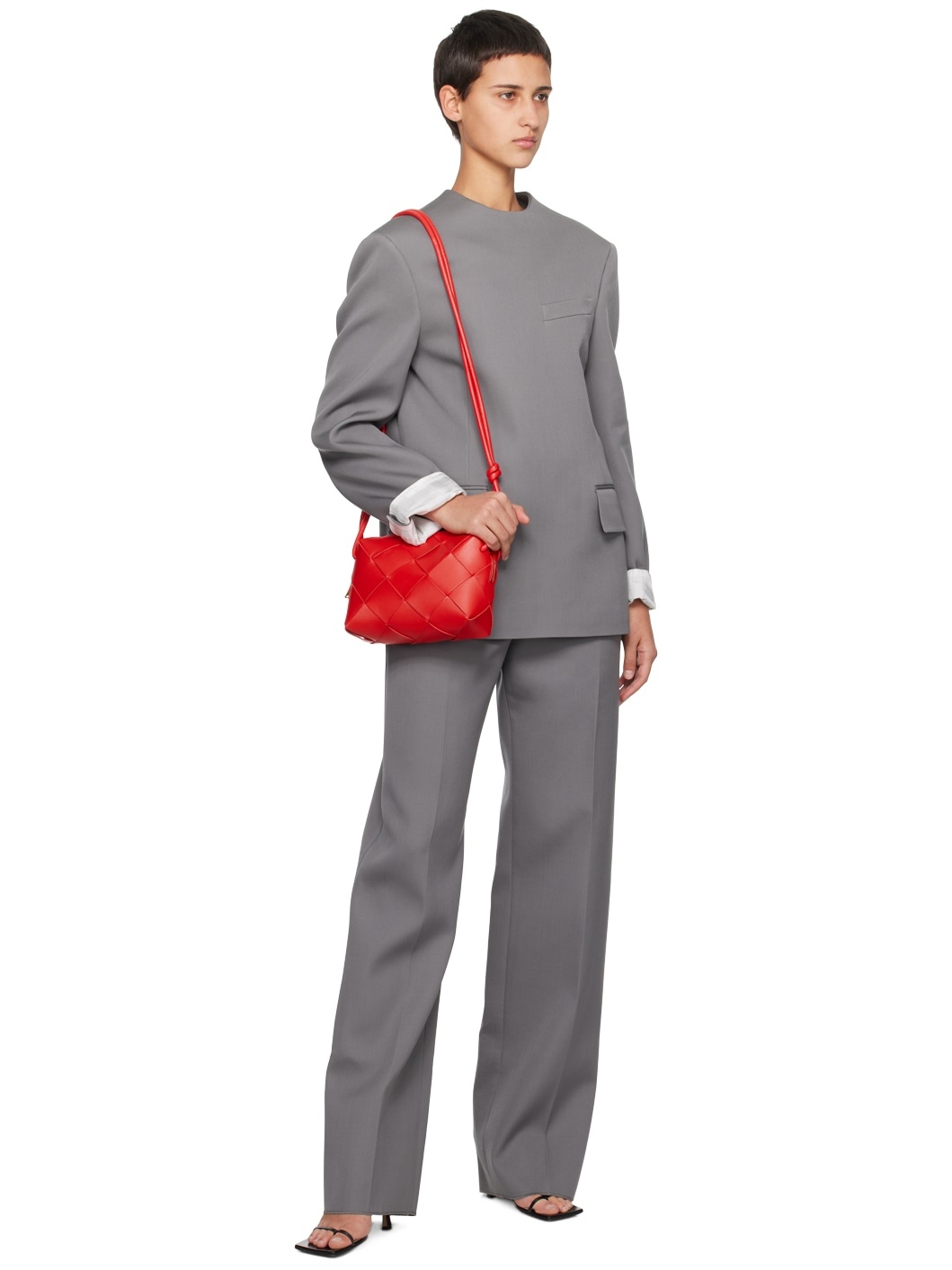 Gray Compact Jacket - 4