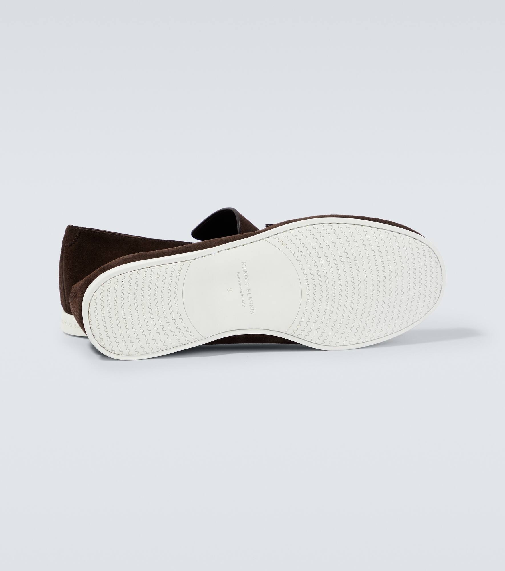 Monaco suede loafers - 7