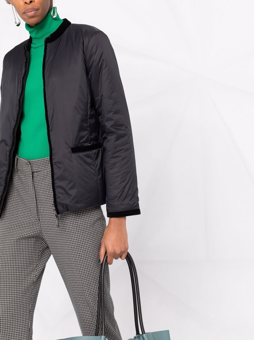 padded bomber jacket - 3