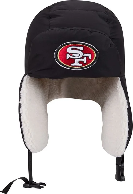 SAN FRANCISCO 49ERS X ALPHA X NEW ERA QUILTED TRAPPER HAT - 1