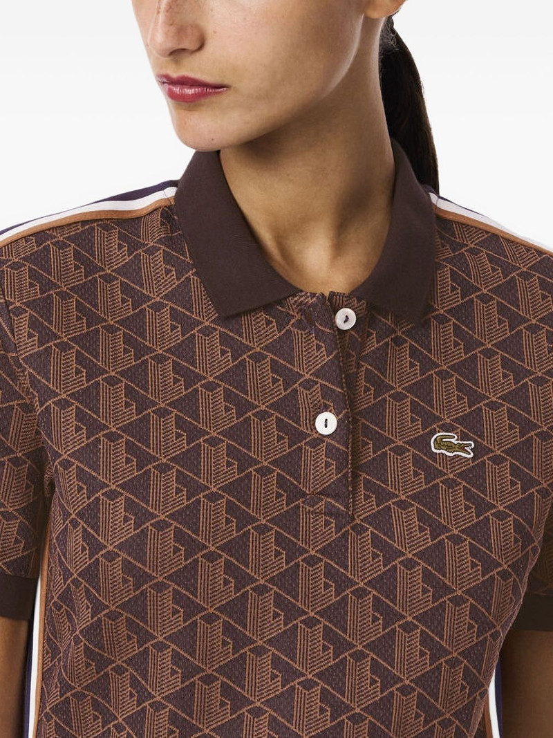 geometric-pattern polo dress 3